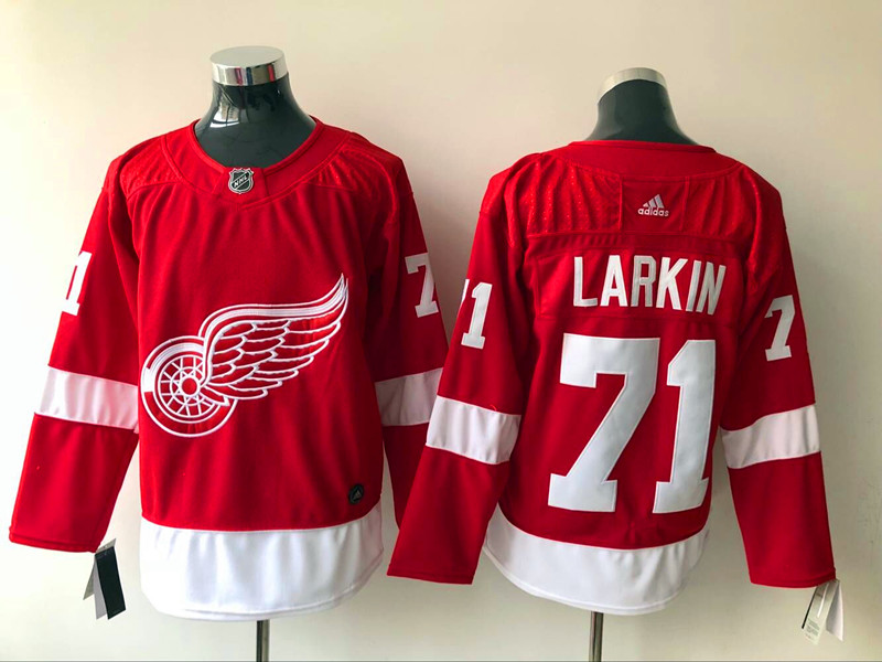 Men's Detroit Red Wings Dylan Larkin #71 Red Home Breakaway Jersey Men's Detroit Red Wings Dylan Larkin #71 Red Home Breakaway Jersey